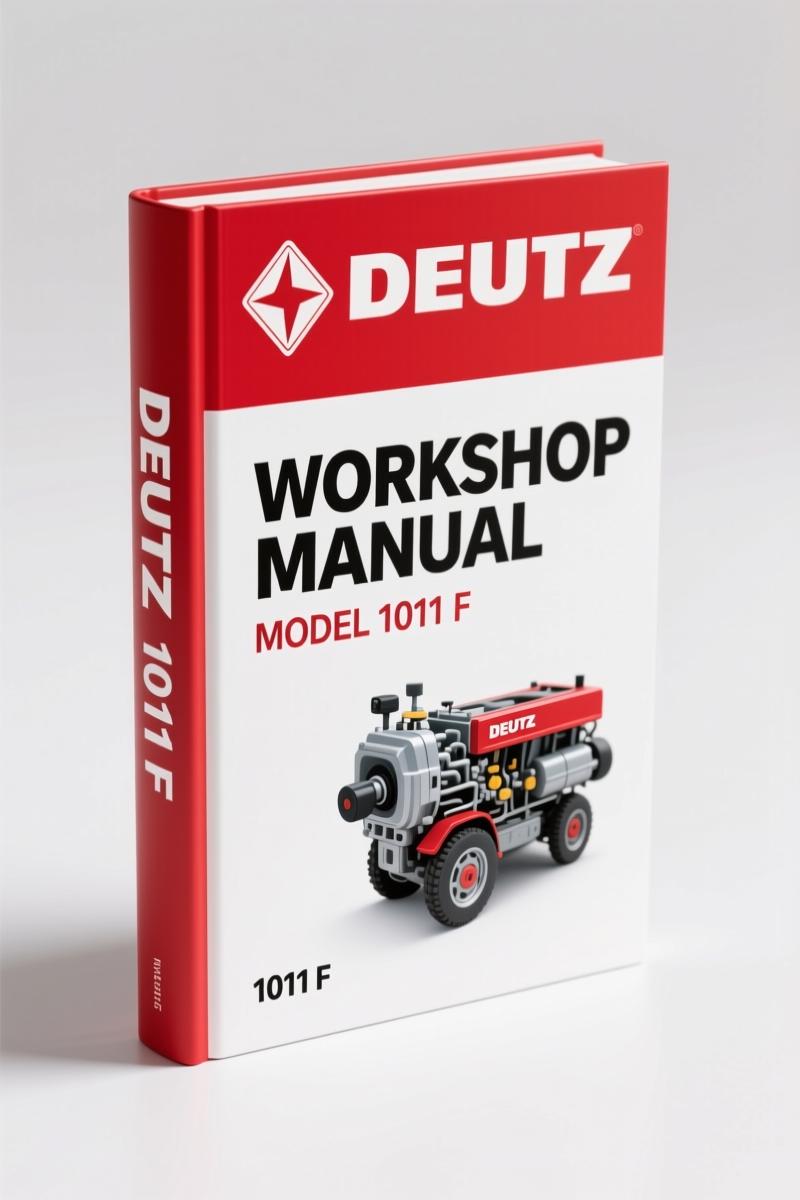 Deutz 1011 F Workshop Manual – 410 Pages OEM Service Data
