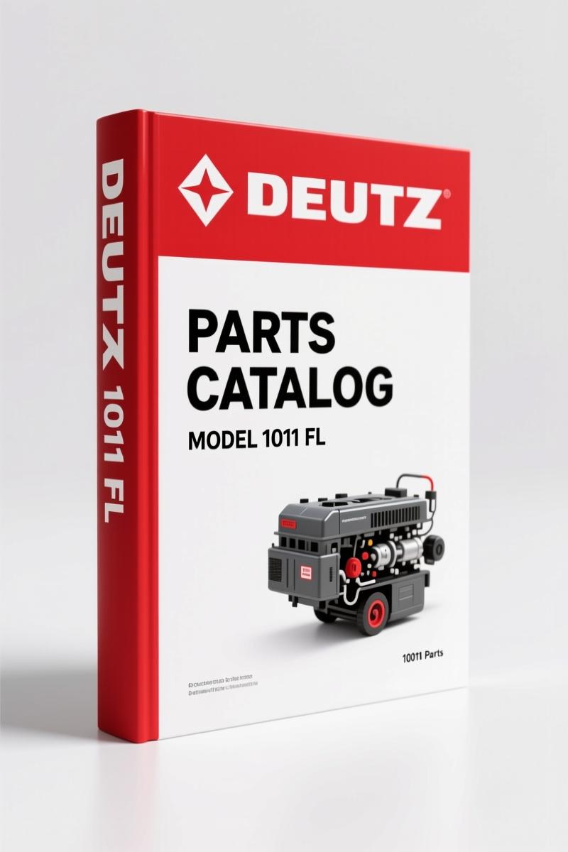 Deutz 1011 F, 1011 FT, 1011 FL Parts Catalog – 159 Pages OEM