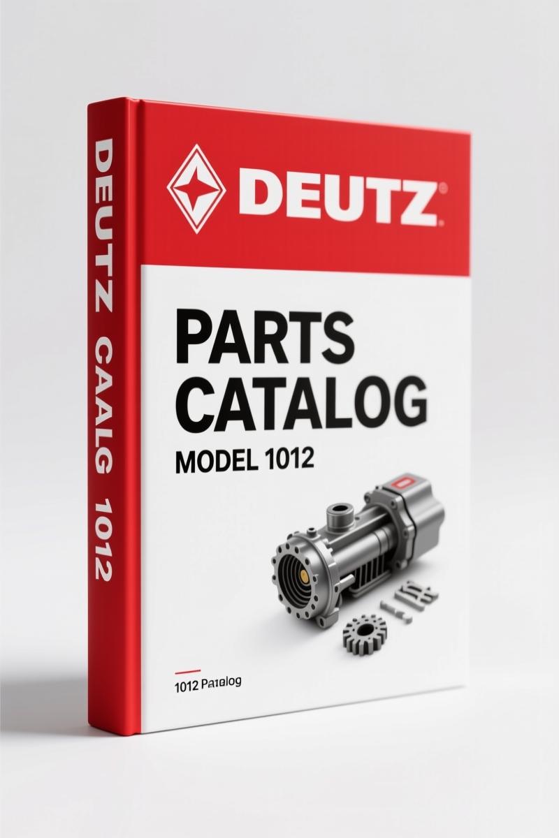 Deutz 1012 Parts Catalog – OEM Exploded Diagrams, 133 Pages