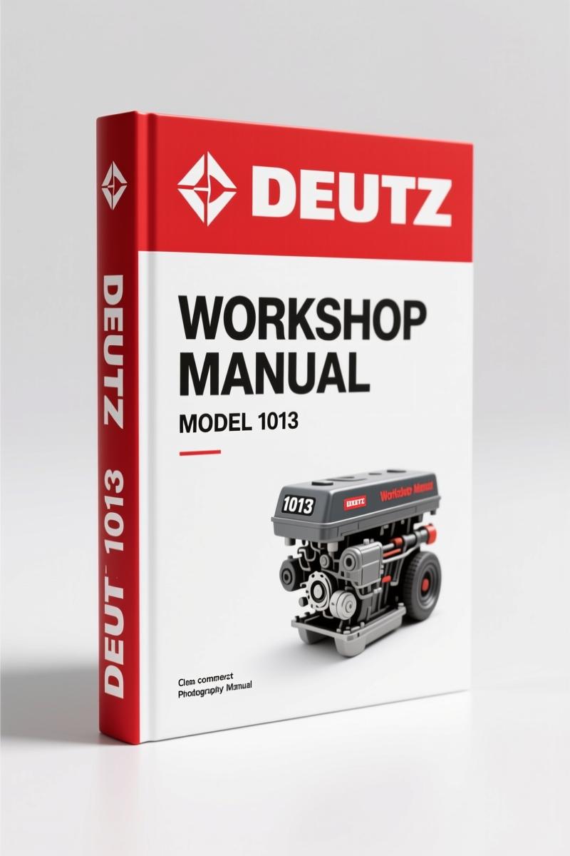 Deutz 1012, 1013 Workshop Manual – 489 Pages of Factory Spec Data