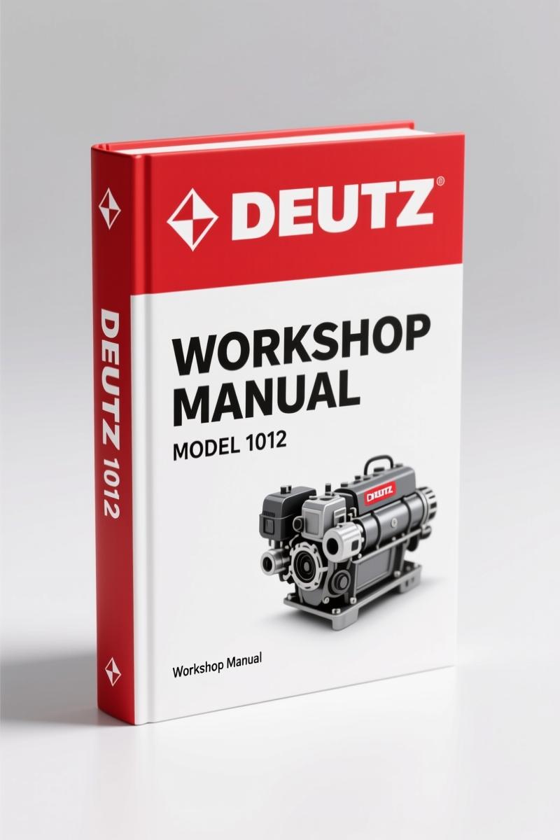 Deutz 1012, 1013 Workshop Manual – Factory Specs for Engine Repair