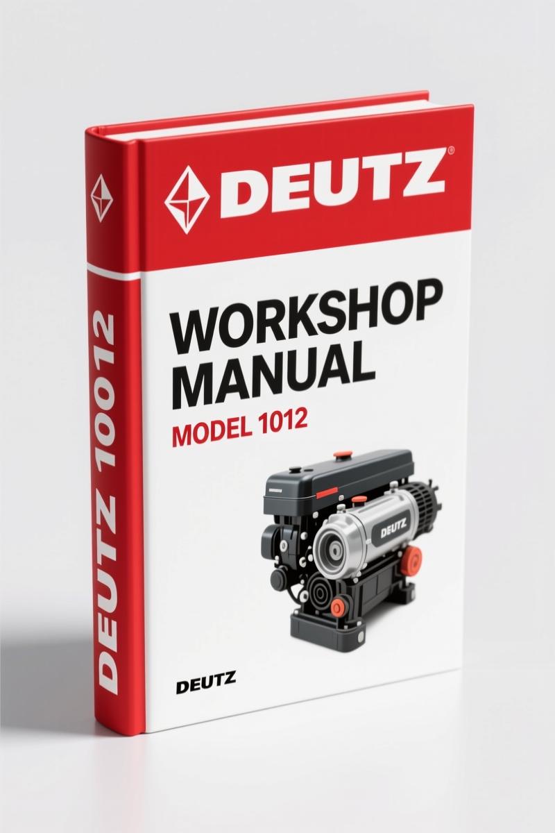 Deutz 1012, 1013 2007 Workshop Manual – Factory Engine Service Specs