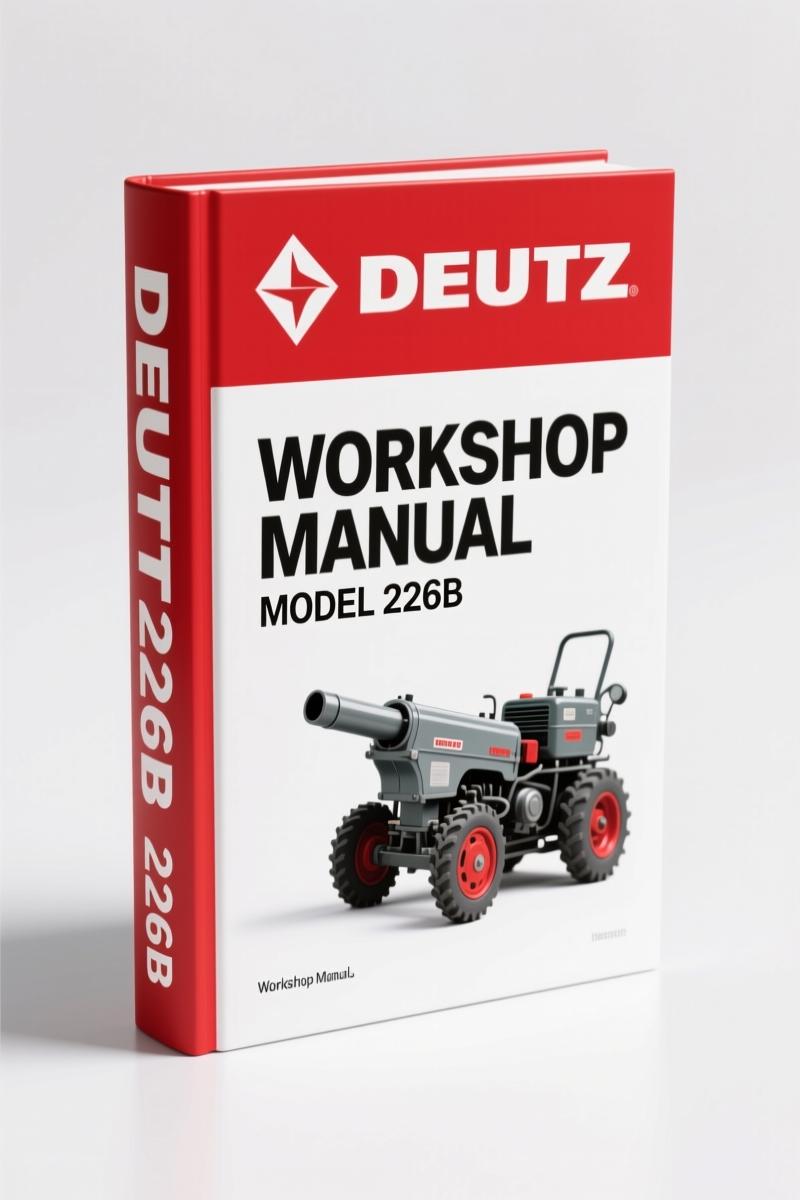 Deutz 226B Workshop Manual – OEM Factory Service Data