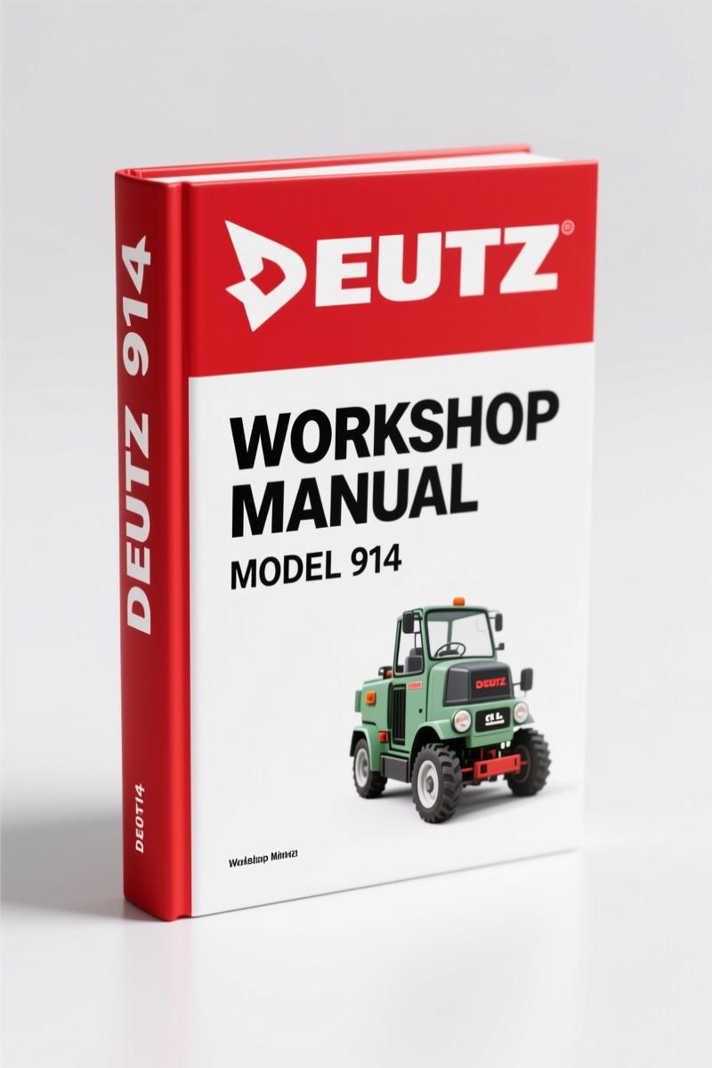 Deutz 914 Workshop Manual – Factory Service Specifications for Engine Overhaul