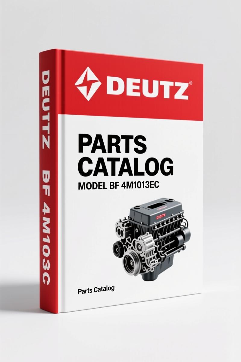 Deutz BF 4M1013EC Parts Catalog – 144 Pages OEM Exploded Views