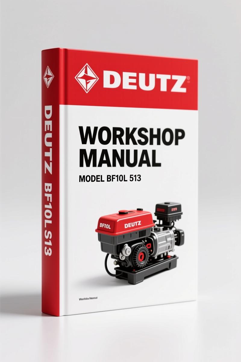Deutz BF10L 513 Workshop Manual – Factory OEM Service Data