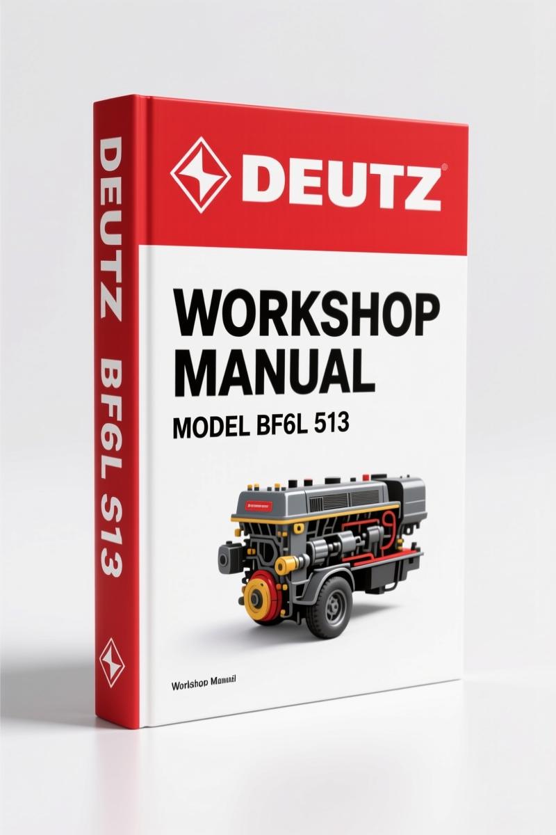 Deutz B/FL 413, BF6L 513 Workshop Manual – 258 Pages of OEM Specs