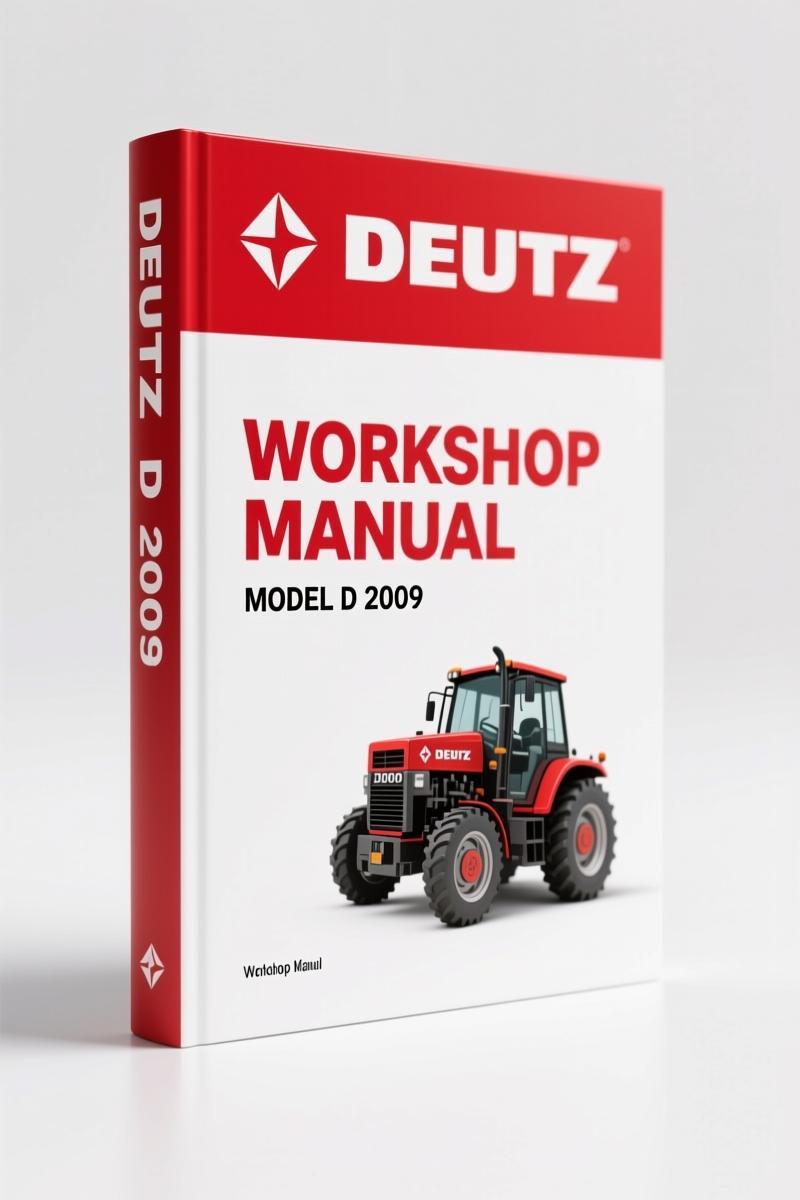 Deutz D 2008, D 2009 Workshop Manual – OEM Factory Service Data