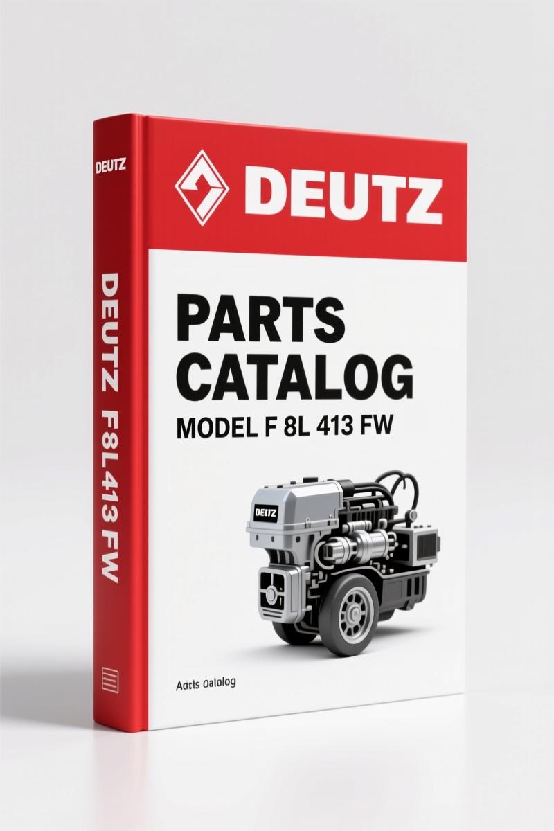 Deutz F 8L 413 FW 2001 Parts Catalog – OEM Exploded Views & Part Numbers