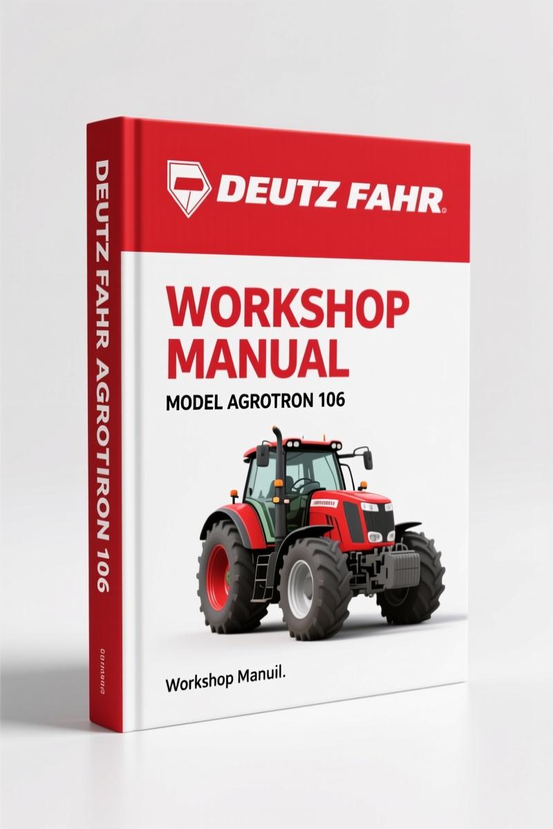 Deutz Fahr Agrotron 106-135 Workshop Manual – 696 Pages