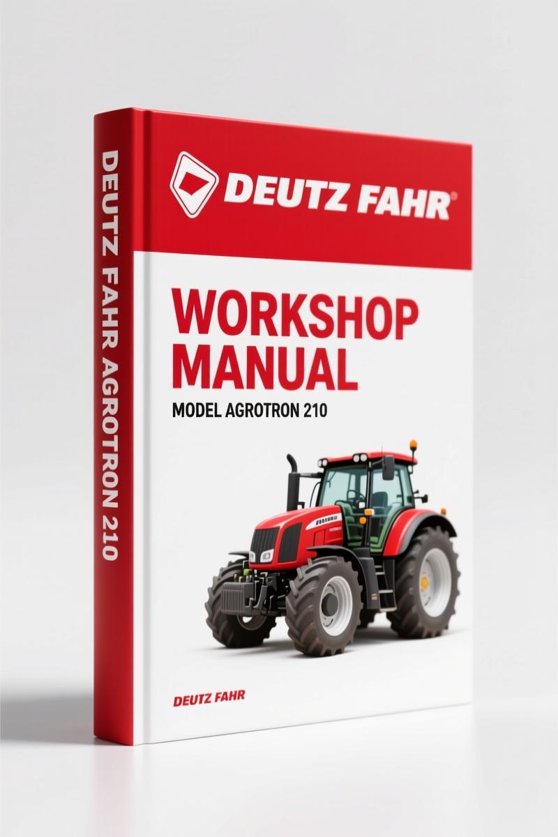 Deutz Fahr Agrotron 210, 235, 265 Workshop Manual – 900 Pages
