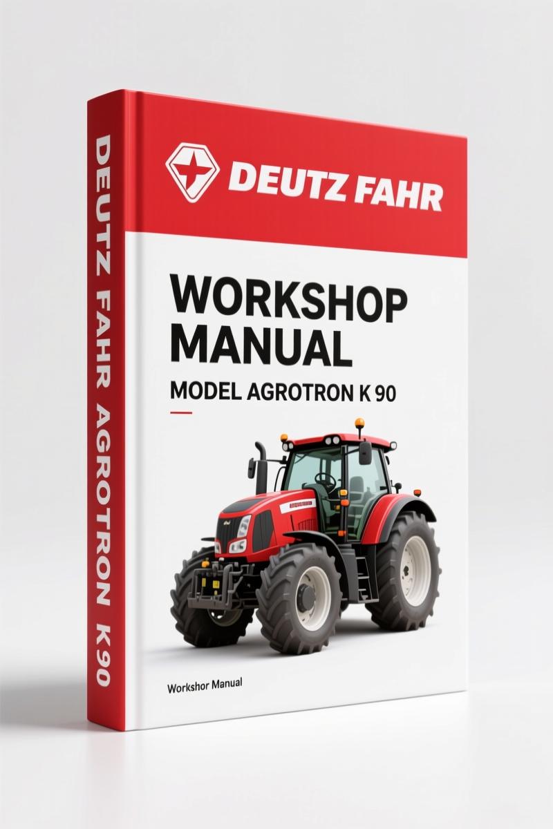 Deutz Fahr AGROTRON K 90-K 120 Workshop Manual – Factory Specs
