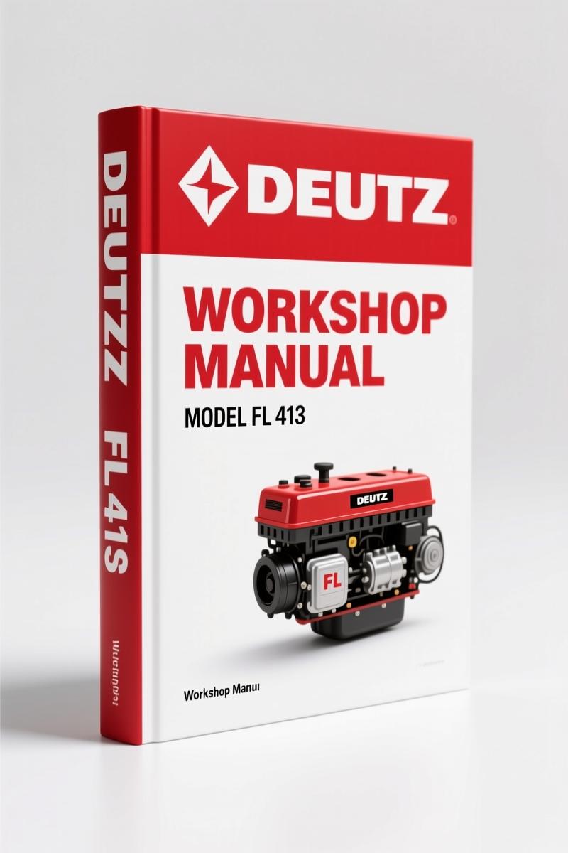 Deutz B 413, FL 413, R 413, FR 413, FRW 413 Workshop Manual