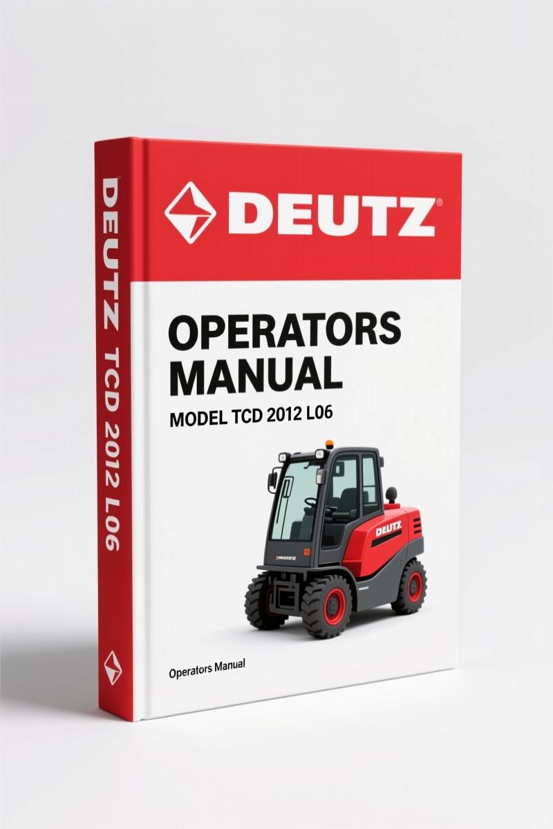 Deutz TCD 2012 L04, L06, TCD 2013 L04, L06 2005 Operators Manual