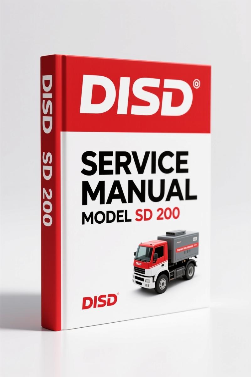 DISD SD 200 2011 Service Manual – Factory Specs for Wheel Loader Repair