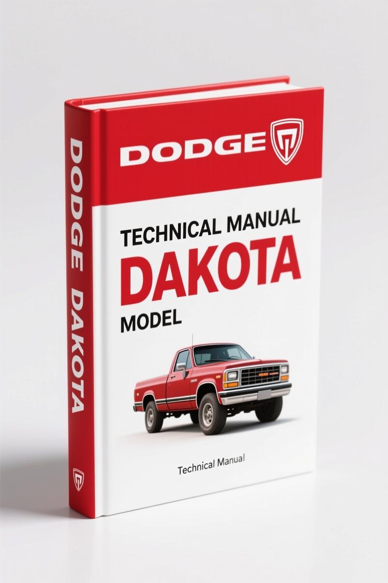 Dodge Dakota Technical Manual – 573 Pages Factory Specs