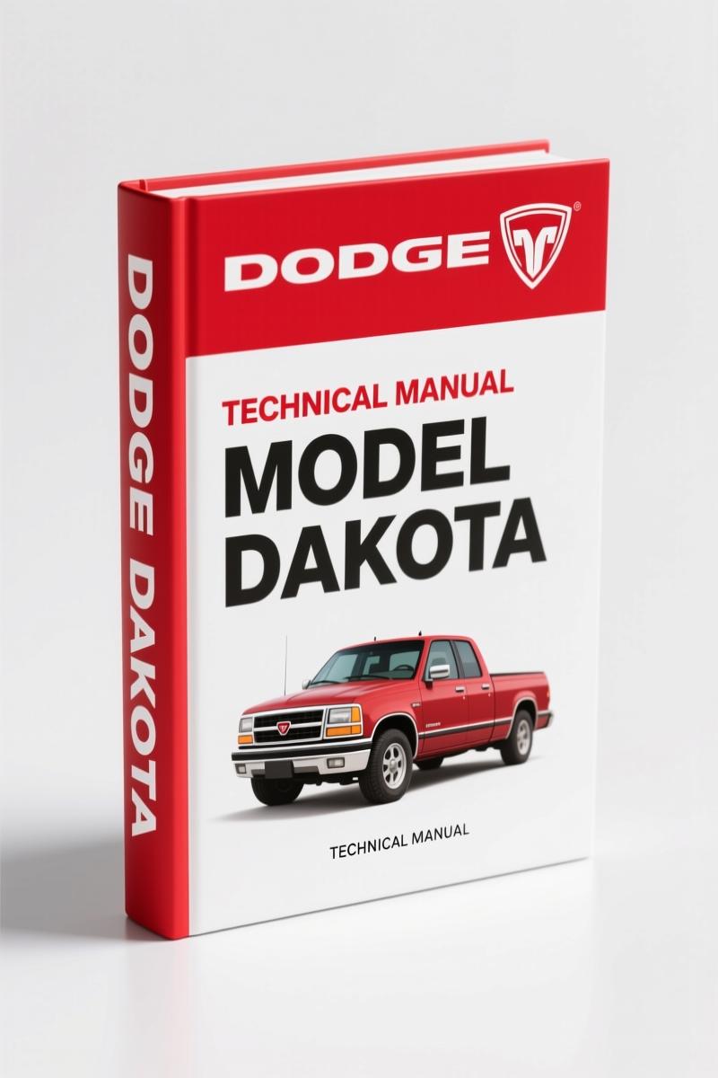 Dodge Dakota 2008 Technical Manual – OEM Parts Catalog 459 Pages