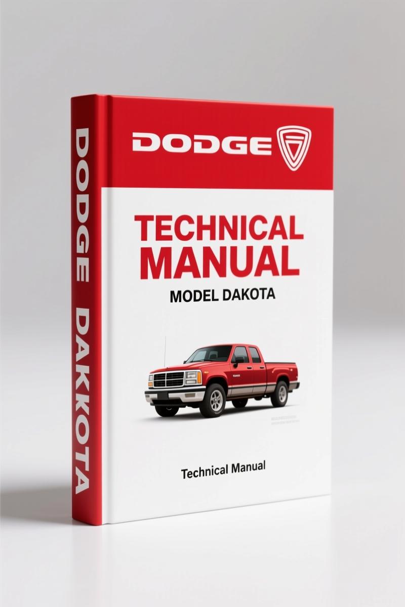 Dodge Dakota Technical Manual – 544 Pages OEM Factory Specs