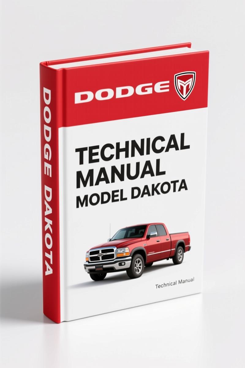 Dodge Dakota Technical Manual – 515 Pages Factory Component Data