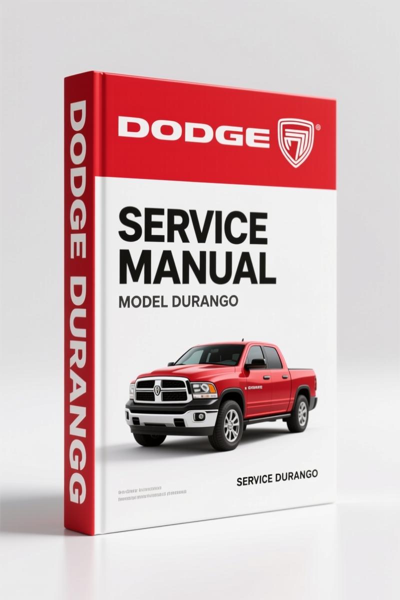 Dodge Durango 2004 Service Manual – Factory Specs for Technicians