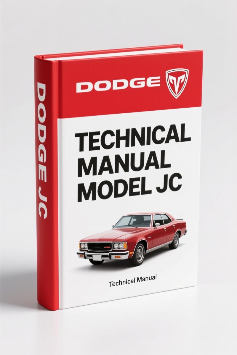 Dodge JC 2009 Technical Manual – Factory Specs for Professional Technicians
