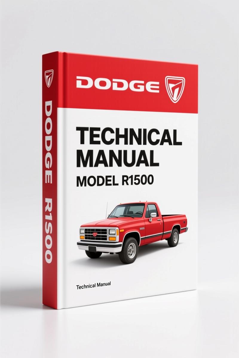 Dodge R1500 1999 Technical Manual – 1691 Pages Factory OEM