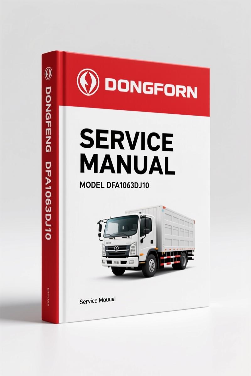 Dongfeng DFA1063DJ10 2006 Service Manual – Factory Specs for Truck Repair