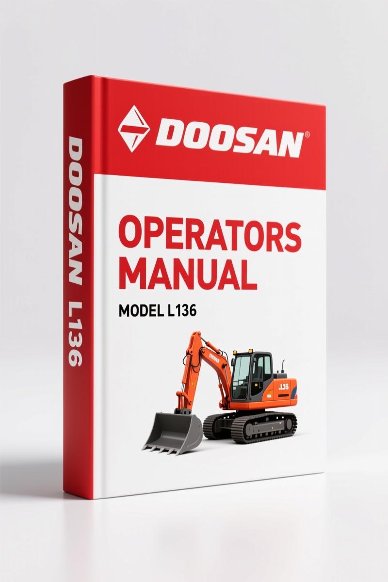 Doosan L136, L136T, L136T1, L086T1, AD136 Operators Manual – 183 Pages