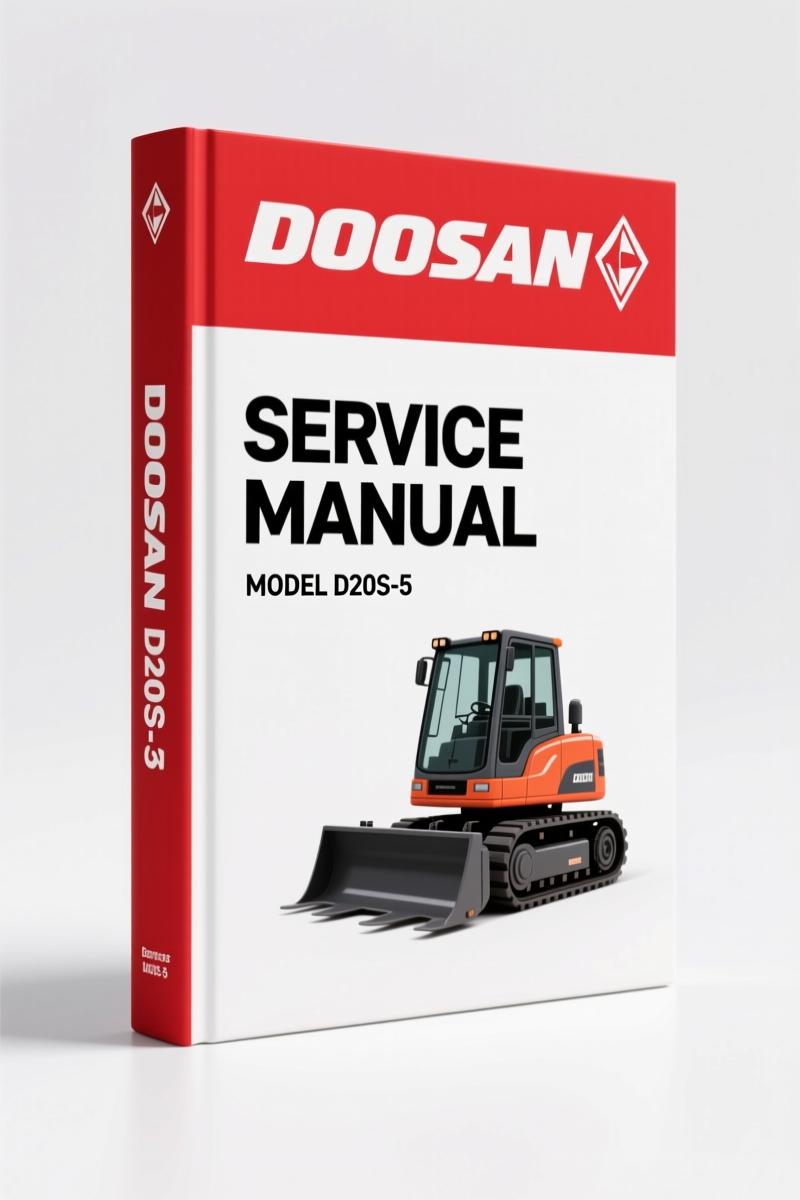 Doosan D20S-5, D25S-5, D30S-5, D33S-5, D35C-5 2008 Service Manual