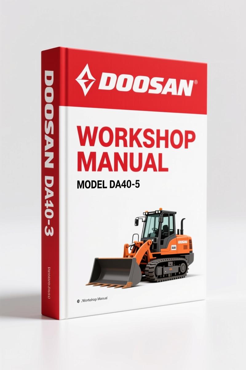 Doosan DA40-5 Workshop Manual – 893-Page OEM Service Data