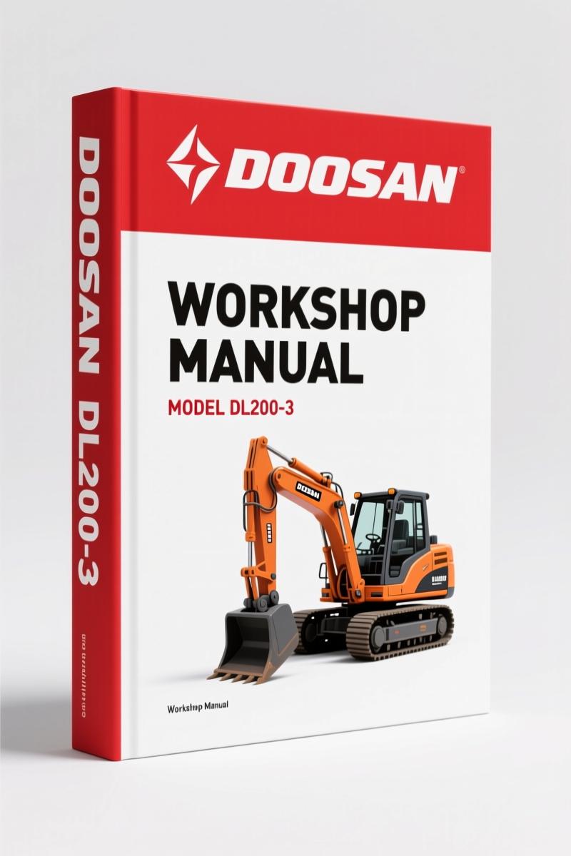 Doosan DL200-3 2012 Workshop Manual - 826 Pages OEM