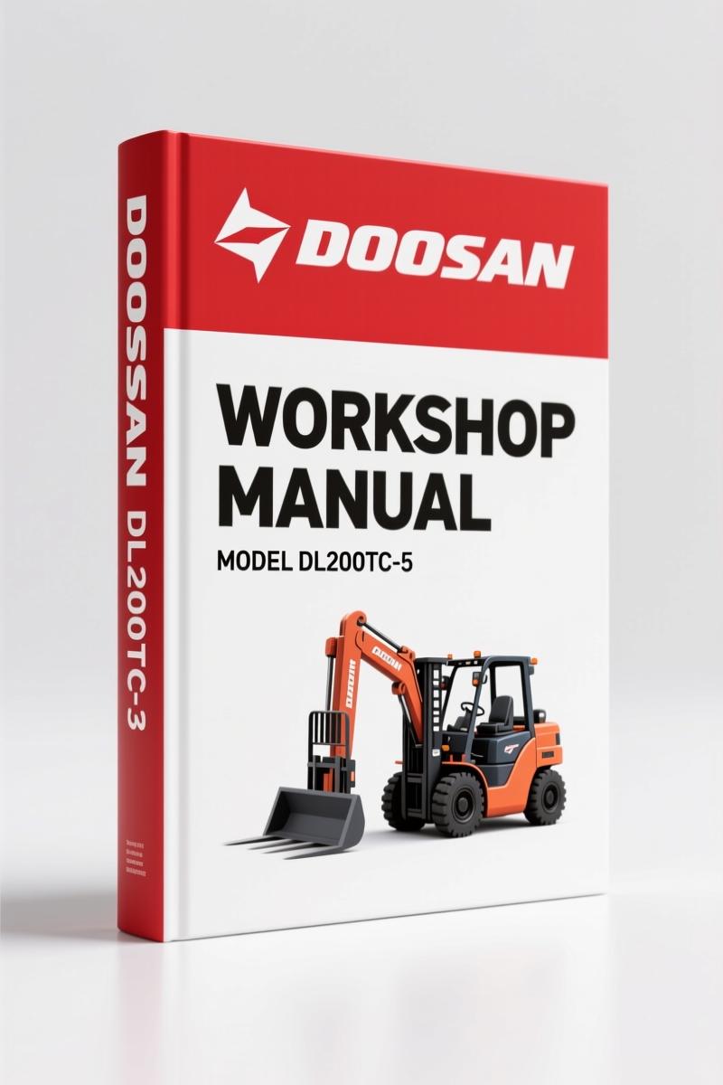 Doosan DL200-5, DL200TC-5 2015 Workshop Manual – Factory Specs for Wheel Loader
