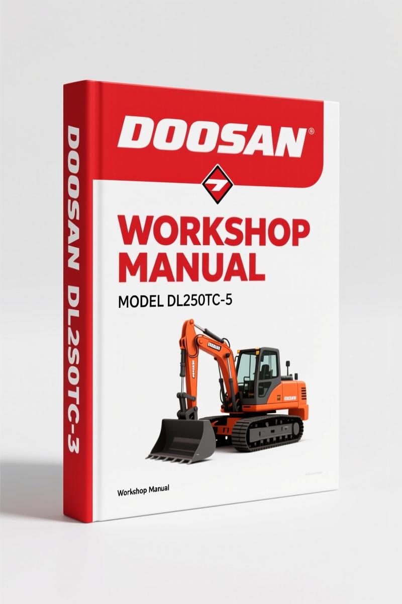 Doosan DL250-5, DL250TC-5 2014 Workshop Manual – 1254 Pages OEM Specs