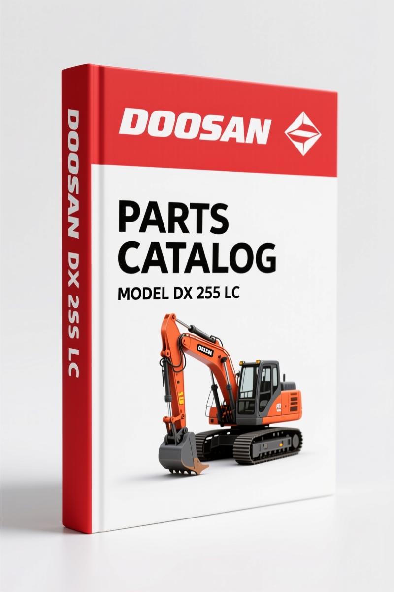 Doosan DX 255 LC Parts Catalog – 594-Page OEM Parts List