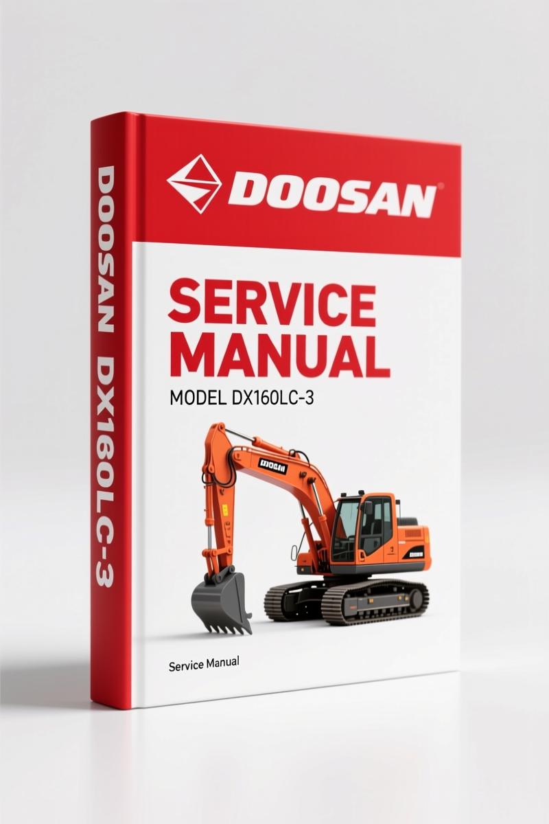 Doosan DX160LC-3 2014 Service Manual – 891 Pages | AutoFix Global