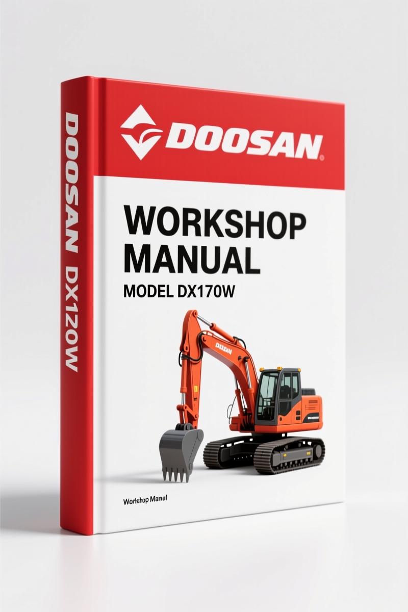 Doosan DX170W 2010 Workshop Manual – 1275 Pages OEM Specs