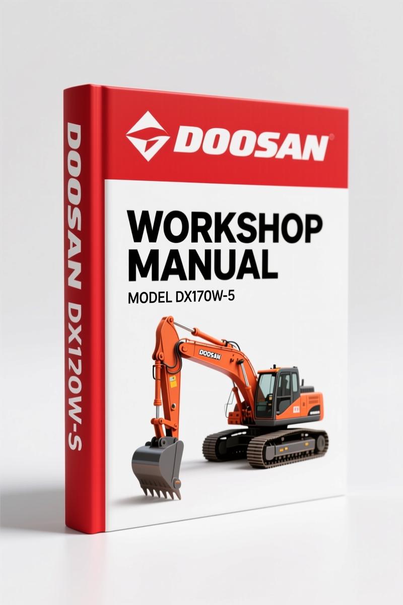 Doosan DX170W-5 2015 Workshop Manual – Factory-Certified Service Specs