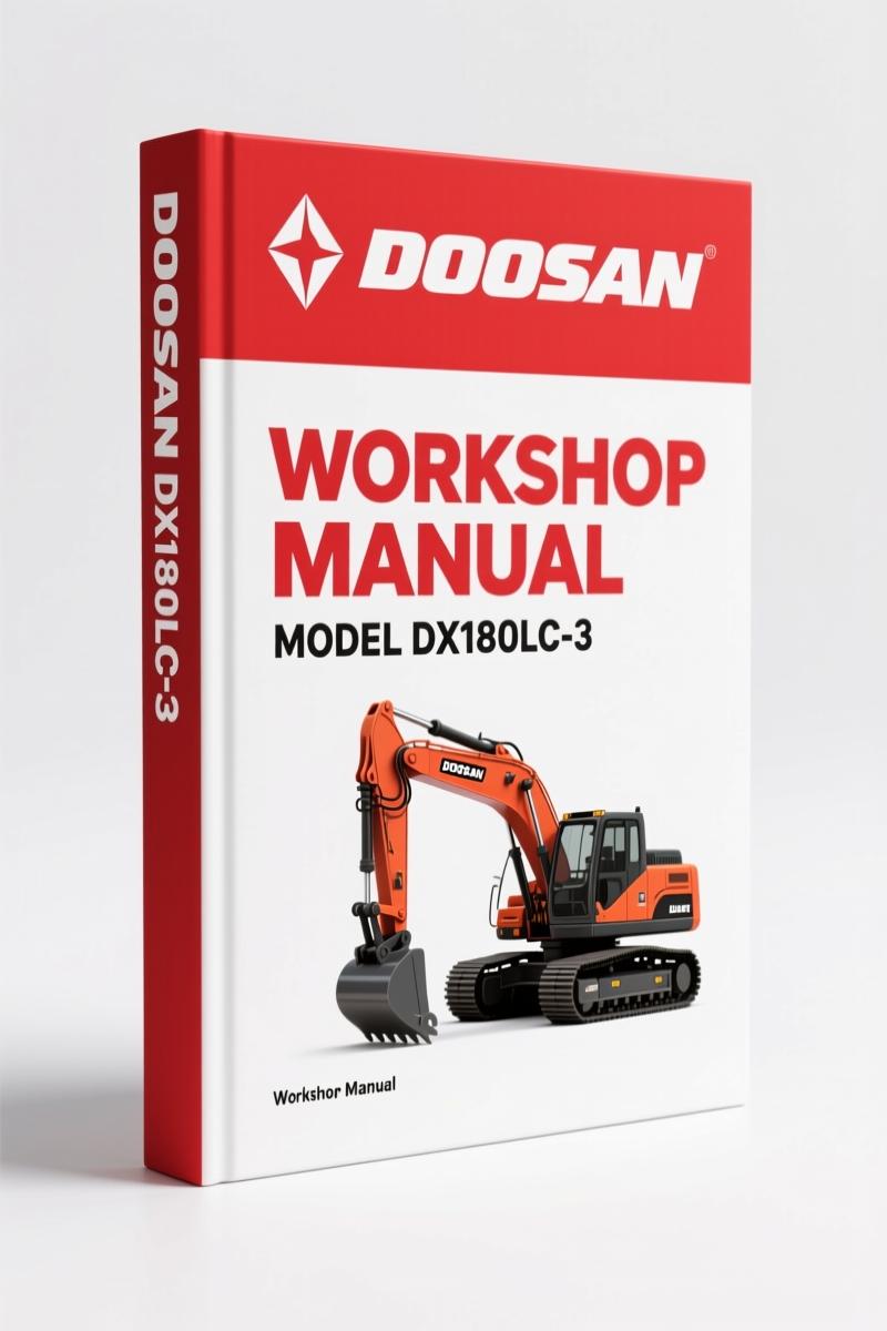 Doosan DX180LC-3 2012 Workshop Manual – 882-Page OEM Service Specs