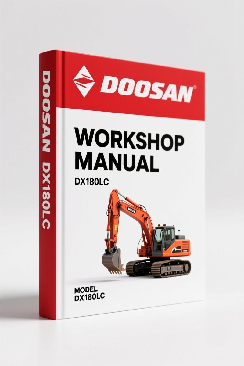 Doosan DX180LC 2006 Workshop Manual – 778 Pages OEM Specs