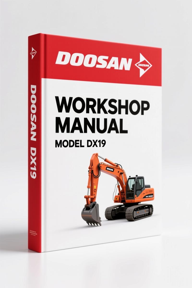 Doosan DX19 2015 Workshop Manual – 648-Page OEM Service Specs