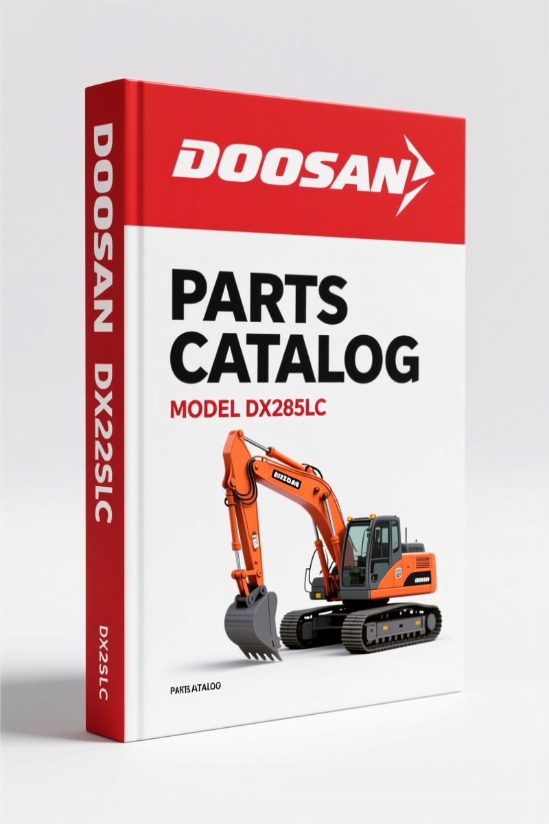 Doosan DX225LC Parts Catalog – 700-Page OEM Parts List