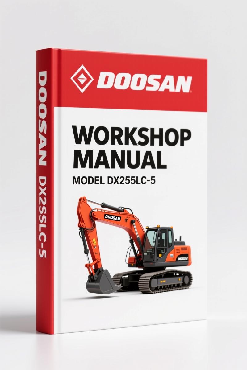 Doosan DX255LC-5 2014 Workshop Manual – 1316-Page OEM Service Specs