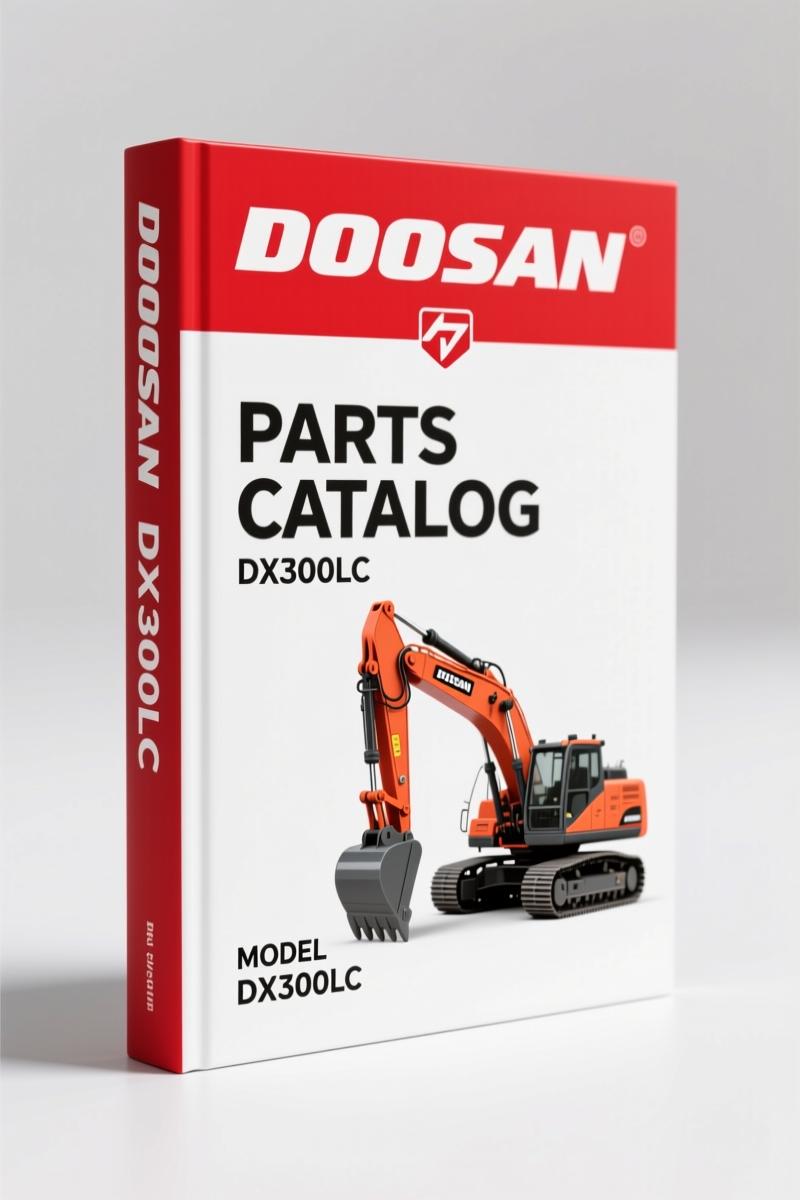 Doosan DX300LC Parts Catalog – OEM Component Identification for Marine Excavators
