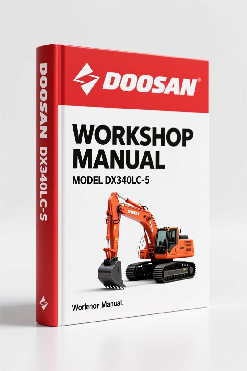 Doosan DX340LC-5, DX350LC-5 2014 Workshop Manual – 1631 Pages