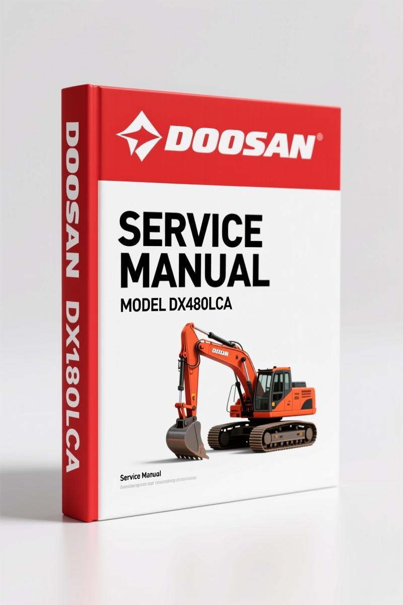 Doosan DX480LCA DX500LCA 2012 Service Manual - 758 Pages