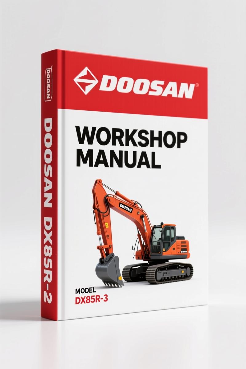 Doosan DX85R-3 2013 Workshop Manual – 916-Page OEM Service Specs