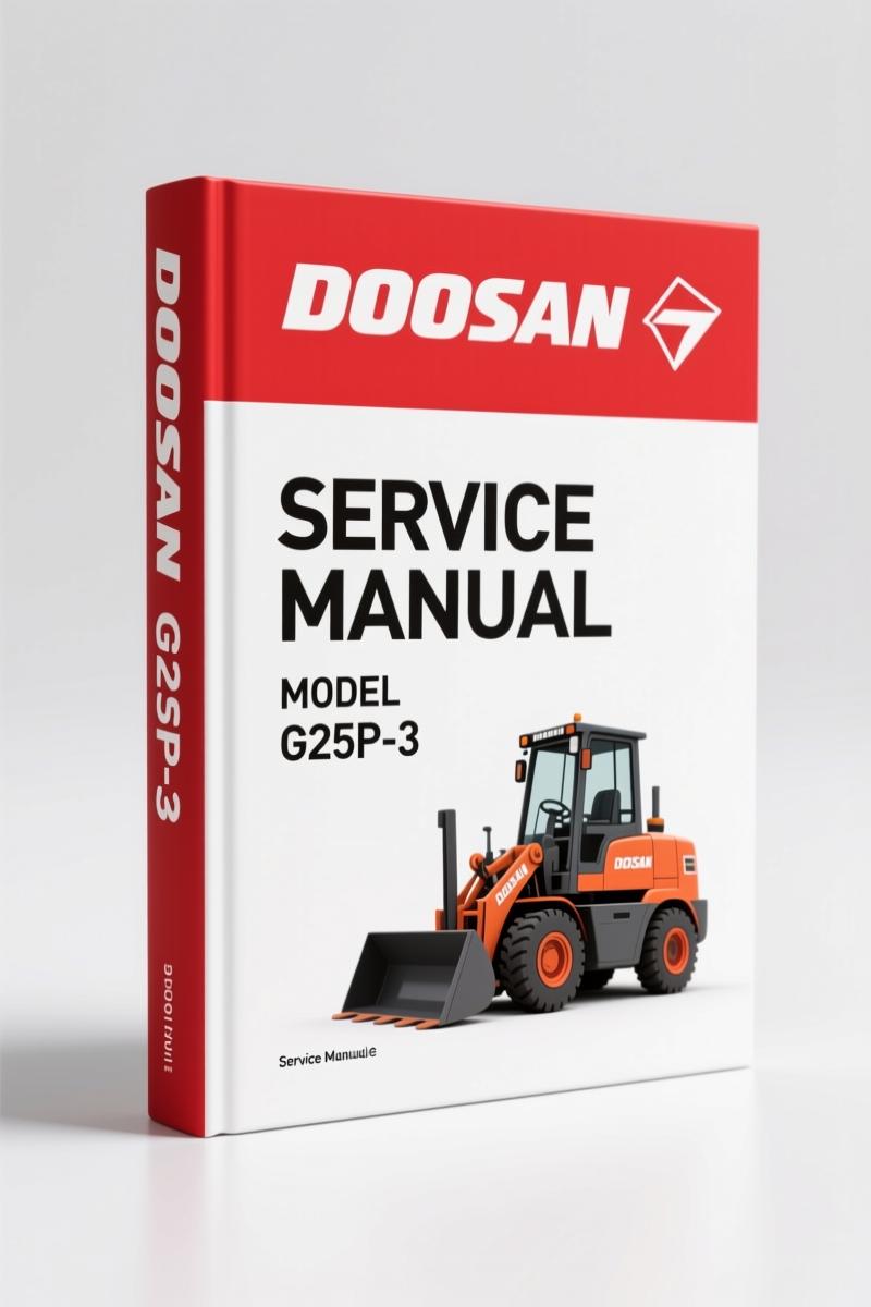 Doosan G20P-3 to G33P-3 2004 Service Manual – OEM Specs