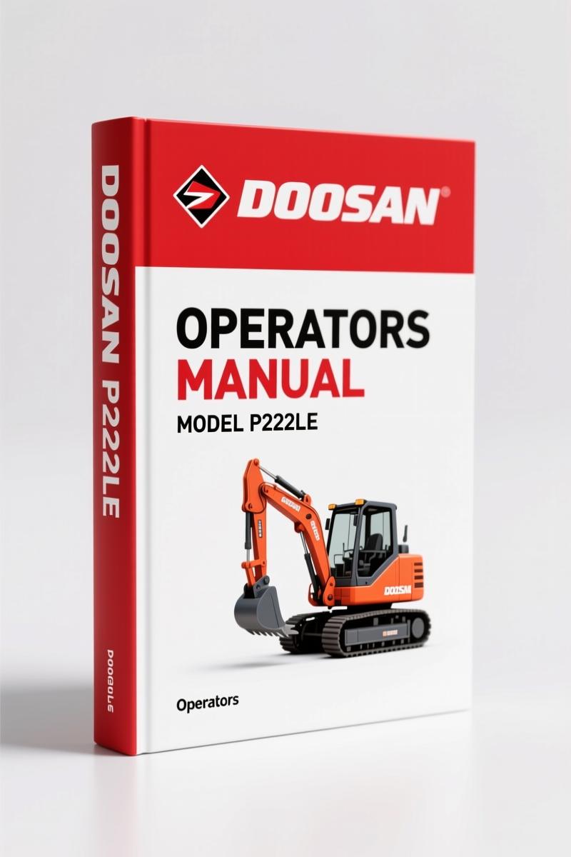 Doosan P158LE, P180LE, P222LE, PU158TI, PU180TI Operators Manual – OEM Specs