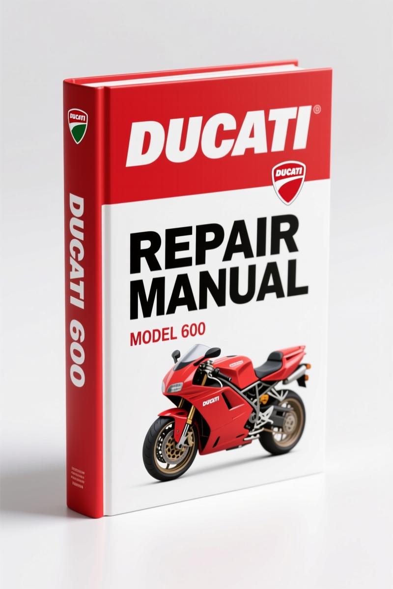 Ducati 600, 750, 900 Repair Manual – Factory Service Data for Monster Models
