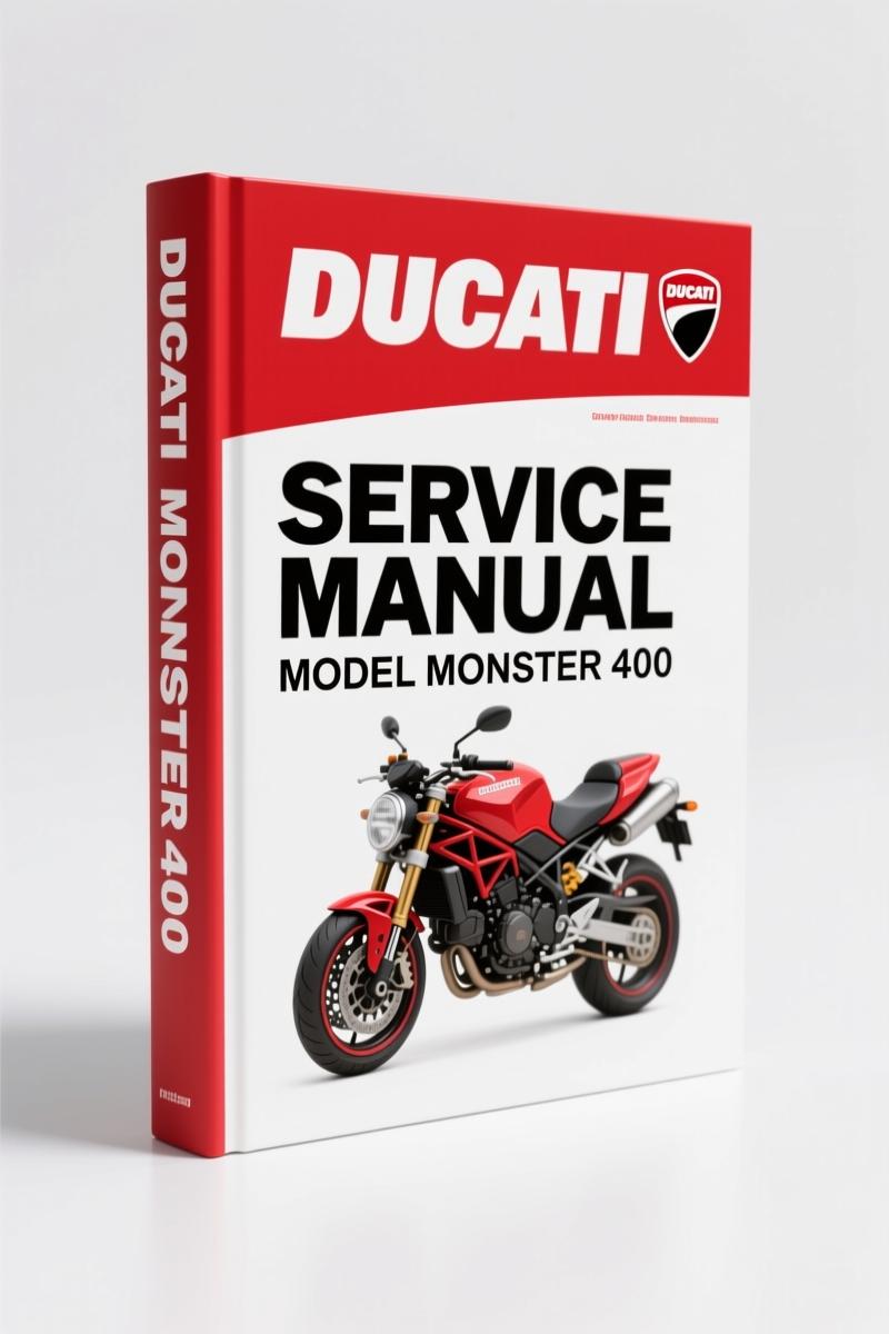 Ducati Monster 400, Monster 620 2006 Service Manual – 546 Pages